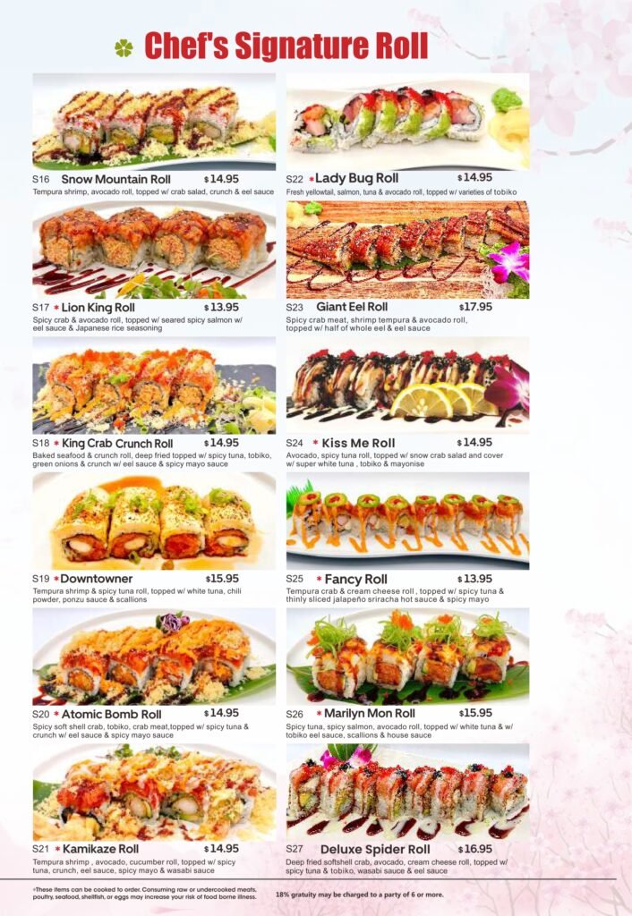 Chef's Signature Roll - 06